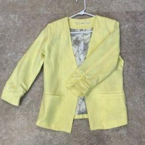Gibson linen collarless blazer Size Medium